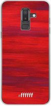 Samsung Galaxy J8 (2018) Hoesje Transparant TPU Case - Scarlet Canvas #ffffff