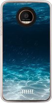 Motorola Moto Z Force Hoesje Transparant TPU Case - Lets go Diving #ffffff