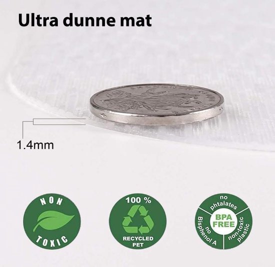 | Luxergoods bureaustoelmat EVA (biologisch Luxergoods bureaustoelmat EVA (biologisch) Inclusief