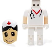Verpleegster usb stick 8GB -1 jaar garantie – A graden klasse chip – verpleeg zuster nurse