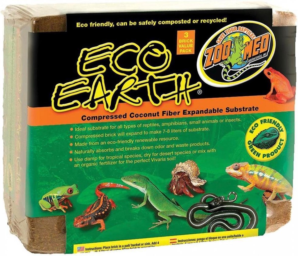 Eco Earth 3brick Value Pack ZooMed