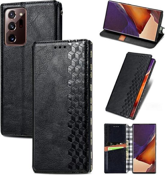 AA Commerce Telefoonhoesje - Back Cover - Geschikt Voor Samsung Galaxy Note20 Ultra - Zwart - AA Commerce