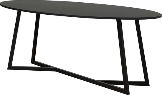 cruise Leia Bank Ovale design tafel 240 x 100 cm / Zwart | bol.com