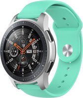 Garmin Vivoactive / Vivomove silicone band - tahoe blauw - 20mm bandje - Horlogeband Armband Polsband