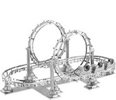 Bouwpakket Modelbouwpakket Rollercoaster Achtbaan- metaal