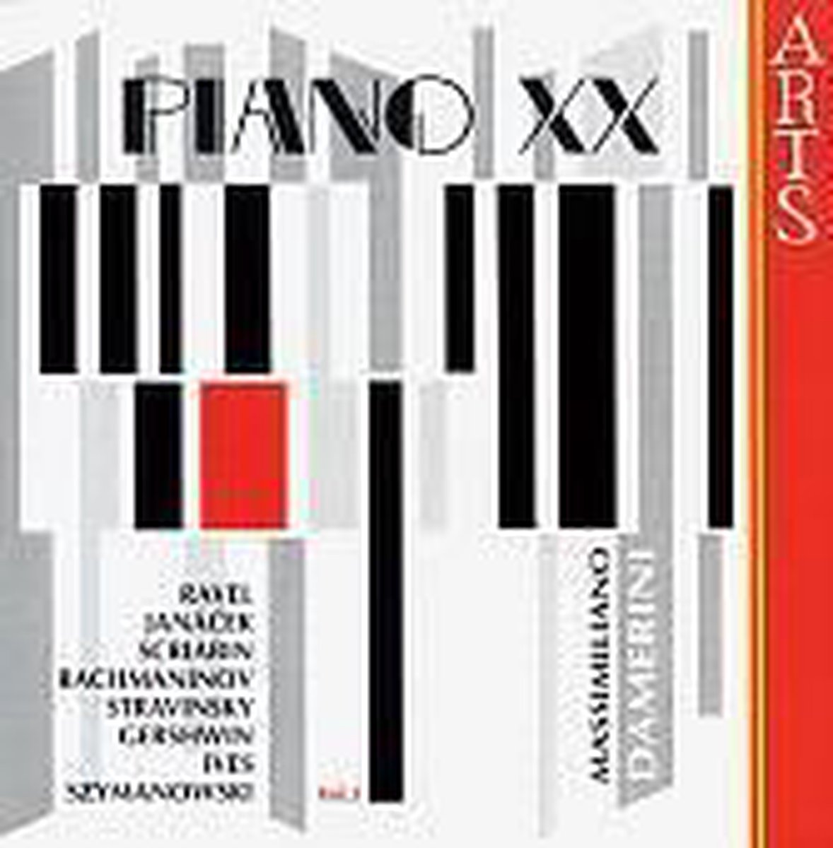Piano XX Vol 1 - Ravel, Janacek, Scriabin, et al / Damerini