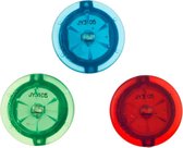 Benson Spaakverlichting - Fiets - LED - 3 stuks - Rood - Groen - Blauw - Siliconen - Kliksysteem - Spaken - Kinderen