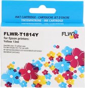 FLWR - Inktcartridge / 18XL / Geel - Geschikt voor Epson