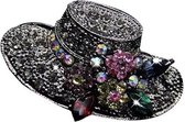 Broche Strass hoed