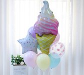 babyshower - verjaardag - sweet 16 -  ijshoorn ballonnenset