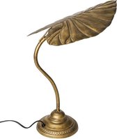 Industriële tafellamp - Lamp - Industrieel - Sfeer - Sfeerlamp - Lampen - Sfeerlampen - Tafellampen - Tafellamp - Staande lamp - Luxe - Premium - Metaal - Goud - 40 cm hoog