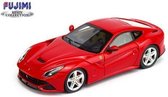 The 1:43 Diecast Modelcar of the Ferrari F12 Berlinetta 2013 in Rosso Corsa. The manufacturer of the scalemodel is Fujimi.This model is only available online