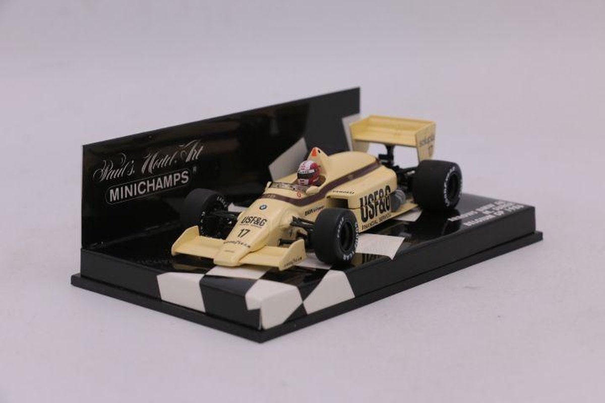 1:43 Diecast modelauto Arrows BMW A8 GP België 1986 M. Surer Minichamps