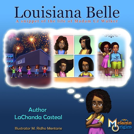 Melanin Origins Black History Series 6 - Louisiana Belle - cover