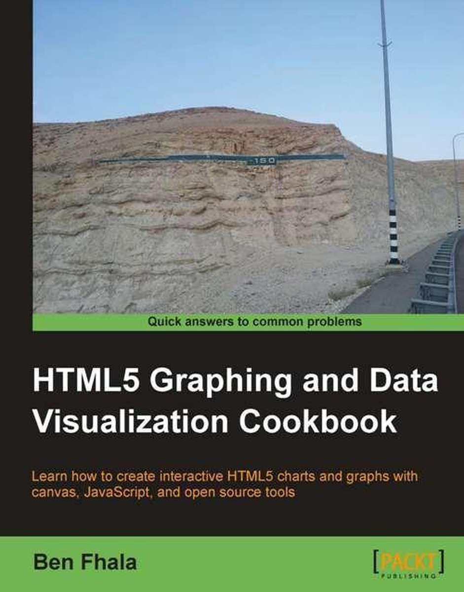 Omslag van Html5 Graphing and Data Visualization Cookbook