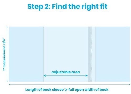 Feuille de couverture de livre 19,7 x 38,1 cm (25 pièces) [BC73Q]