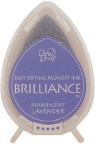 Inktkussen Brilliance Dew drops Pearlescent Lavender (1 st)