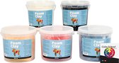 Foam Clay®, primaire kleuren, Inclusief Color school instructies, 5x560gr