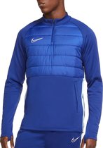 Nike Sportjas - Maat S - Mannen - donker blauw - wit