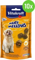 Vitakraft Meaty Mellows Gevogelte Hond 120 gram - 10 verpakkingen