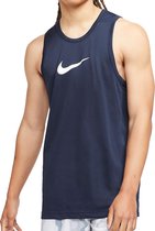 Nike Sportshirt - Maat XL  - Mannen - donker blauw,wit