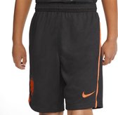 Nike Sportbroek - Maat 128  - Unisex - zwart - oranje