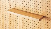 Houten Plankje voor Ophangbord (B40cm) - Rustiek
