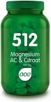 Aov 512 Magnesium AC & Citraat - 60 tabletten - Mineralen - Voedingssupplementen