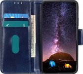 Sony Xperia 5 II hoesje - Wallet bookcase - Blauw - GSM Hoesje - Telefoonhoesje Geschikt Voor: Sony Xperia 5 II