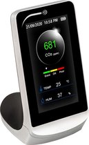 CO2 klimaatmeter- onderhoudsvrije NDIR sensor - alarmfunctie