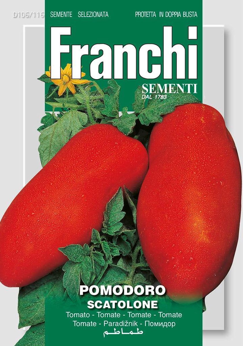 Franchi - Tomaat, Pomodoro Scatolone 106/116