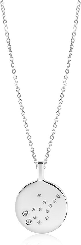 Sif Jakobs Jewellery Dames-Ketting 925 Zilver gerhodineerd Zirkonia One Size Maagd 87604438