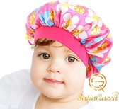 SatinQueen | Satijnen slaapmuts voor kinderen | Satin bonnet | Satijn | Nachtmuts | Haarnetjes | Haaraccessoires | Haarverzorging