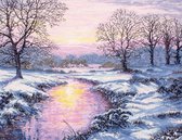 borduurpakket 01013 winterlandschap (collectors item!)