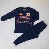 Fun2Wear - Pyjama Champion - Navy Blauw - Maat 140 - Jongens, Meisjes