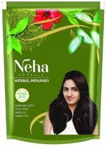 GoodUse Export Mehandi Henna Natuurlijke Haarverkleuring 55 gram - 1 stuks - Neha Herbals - Haarkleuring - Haarverf - Aloe Vera - Green tea - Hibiscus - Neem - Natuurlijke Ingredië