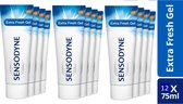 Sensodyne Extra Fresh Gel - 12 X 75 ML - Tandpasta voor gevoelige tanden