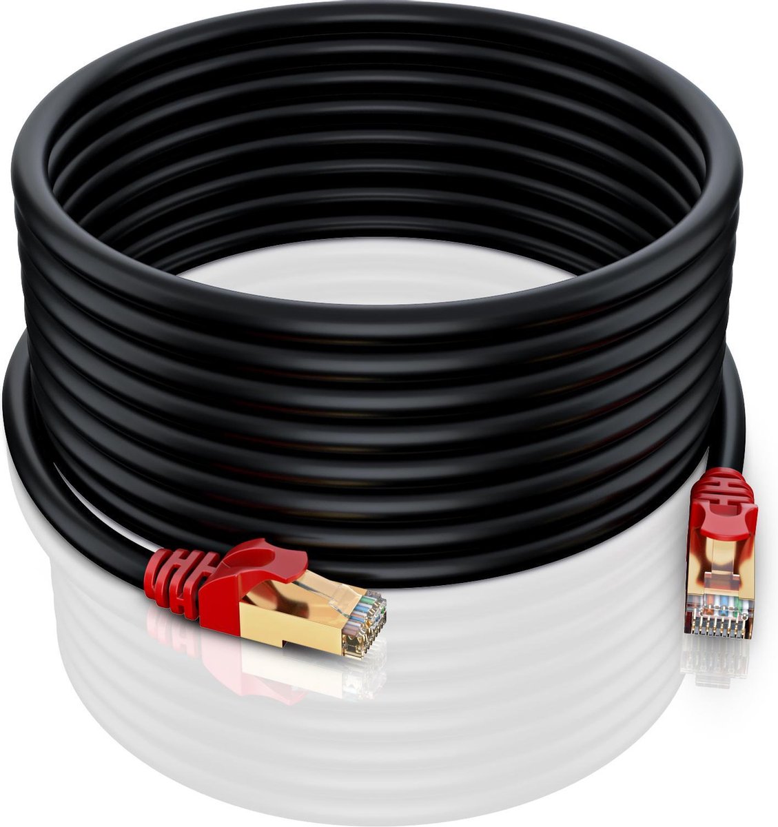 Primewire Câble Réseau CAT.7, RJ-45, Ethernet, Câble Patch CAT 7 Gaine En Coton Cable Lan Gigabit Sftp C 37557105 Primewire Câble Réseau CAT.7, RJ-45, Ethernet, Câble Patch CAT 7 Gaine En Coton Cable Lan Gigabit Sftp C 37557105
