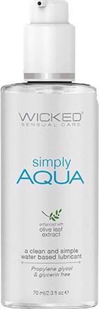 Wicked - Simply Aqua glijmiddel 70 ml