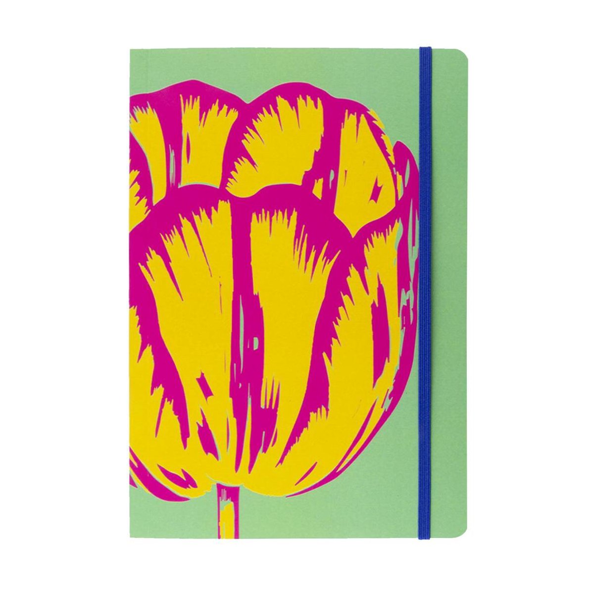 Softcover notitieboekje, A5, Tulp Pop Line Groen