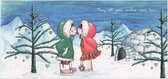 Kerstkaarten | Set van 5 | Eskimo's | Illu-Straver