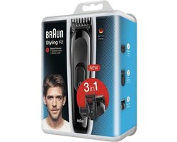 Braun Styling Kit 3-In-1 Trimmer For Men - SK2000