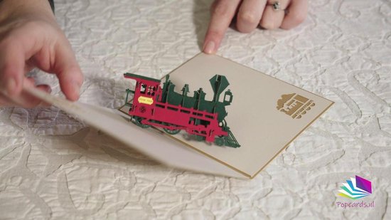 Cartes pop-up Popcards - Grande carte pop-up avec un bouquet de
