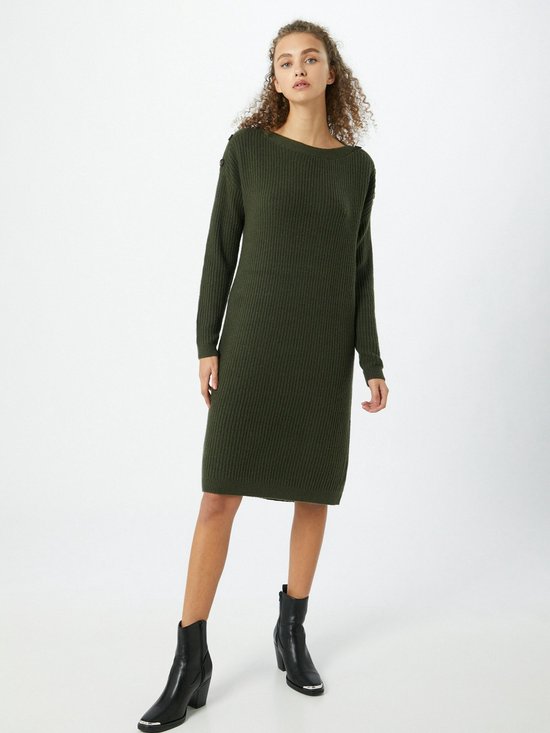 S.oliver gebreide jurk Groen-40 (L) | bol.com