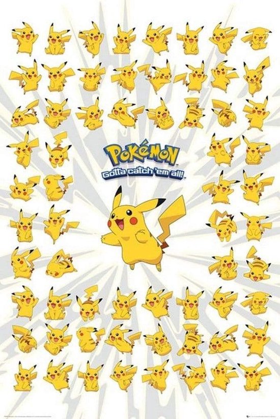 Pokemon Pikachu  Poster - 61x91,5cm