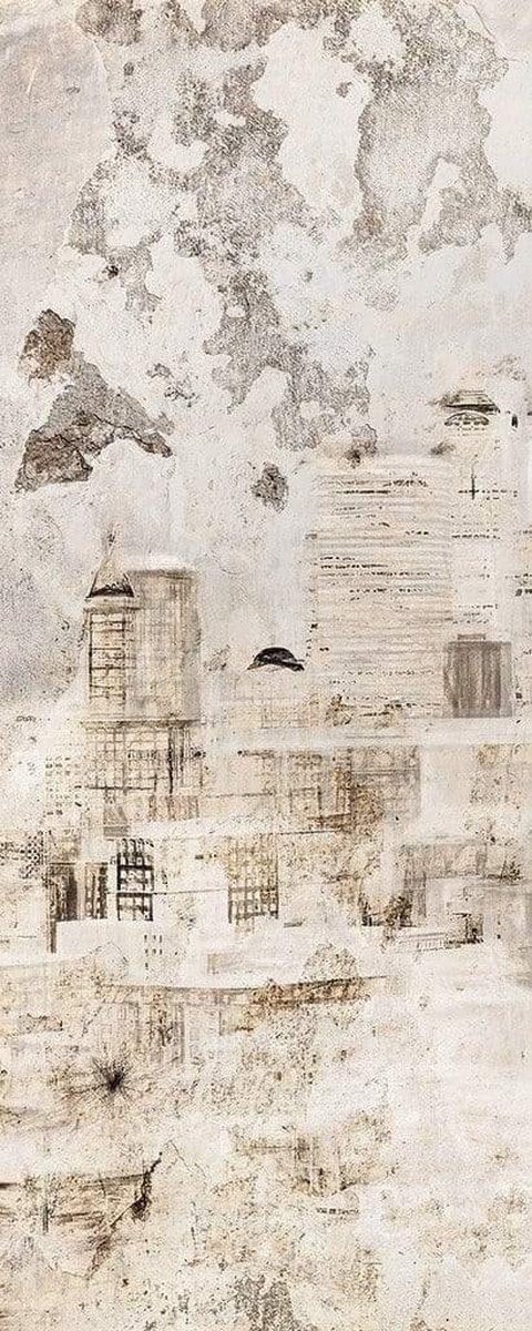 Fotobehang - Citadel 100x250cm - Vliesbehang