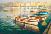 Roberto Lombardi - Harbour Morning I Tirage d'art 91x61cm