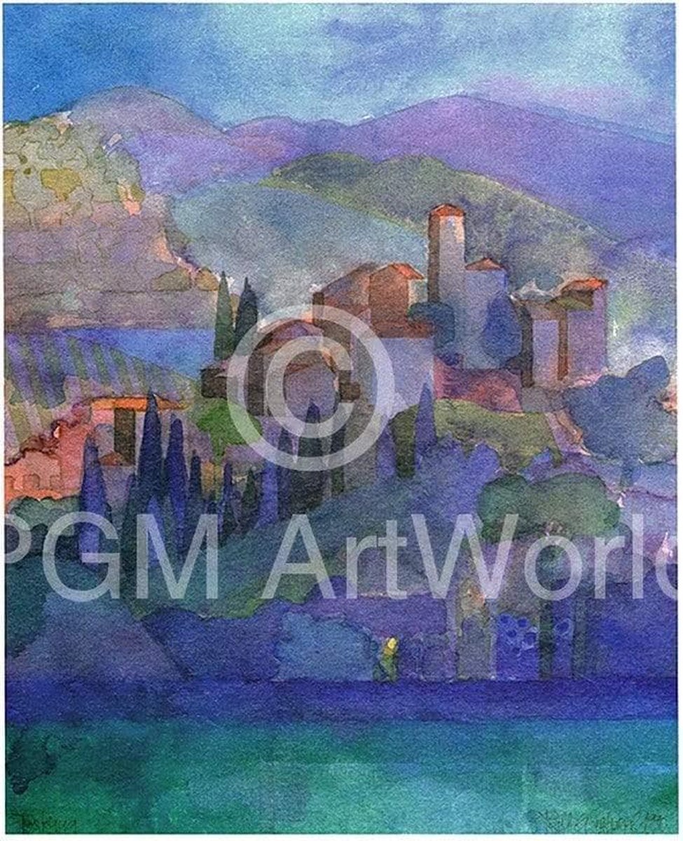 PGM Kunstdruk Ralf Westphal - Pietrabuona, Toskana 30x40cm Divers