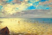 Fotobehang - Delacroix The Sea 384x260cm - Vliesbehang