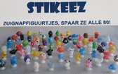Ickee Stickeez figuurtjes met zuignap - uitdeelcadeautjes